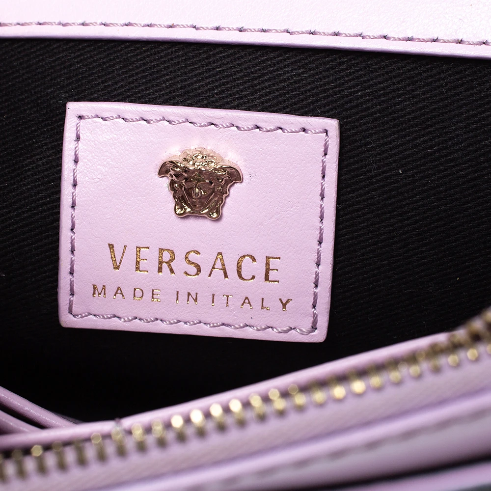 Versace Black Leather Palazzo Chain Shoulder Bag For Women 8 Versace Black Leather Palazzo Chain Shoulder Bag For Women - Image 8