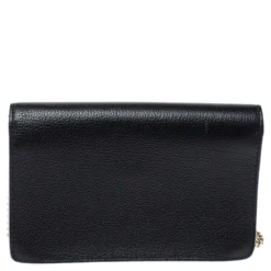 Versace Black Leather Palazzo Chain Shoulder Bag For Women 14 Versace Black Leather Palazzo Chain Shoulder Bag For Women -Versace Official Website luxury women versace used handbags p350625 010