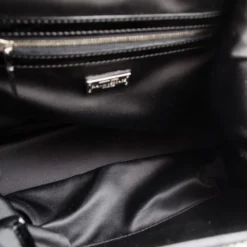 Gianni Versace Pony Hair Framed Patterned Hobo For Women -Versace Official Website luxury women versace used handbags p35078 0006