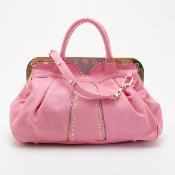 Versace 'Reve - Mini' Framed Leather Satchel For Women 5 Versace 'Reve - Mini' Framed Leather Satchel For Women - Image 5