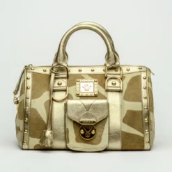 Versace Pony Hair 'Snap Out Of It' Satchel For Women