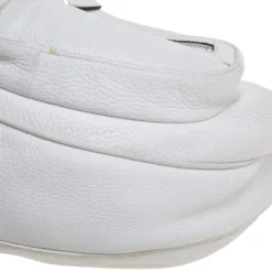 Versace White Leather Medusa Shoulder Bag For Women -Versace Official Website luxury women versace used handbags p354145 008