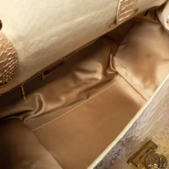 Versace Tricolor Glazed Python Canyon Top Handle Bag For Women 17 Versace Tricolor Glazed Python Canyon Top Handle Bag For Women -Versace Official Website luxury women versace used handbags p363318 010