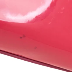 Versace Neon Pink Patent Leather Medusa Medallion Tote For Women -Versace Official Website luxury women versace used handbags p374974 002