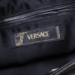 Versace Denim Shoulder Bag For Women 14 Versace Denim Shoulder Bag For Women -Versace Official Website luxury women versace used handbags p37998 007