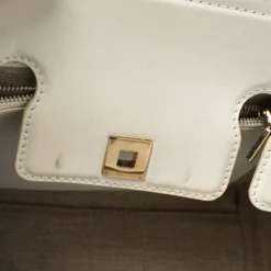 Versace White Leather Palazzo Empire Tote For Women -Versace Official Website luxury women versace used handbags p388780 001