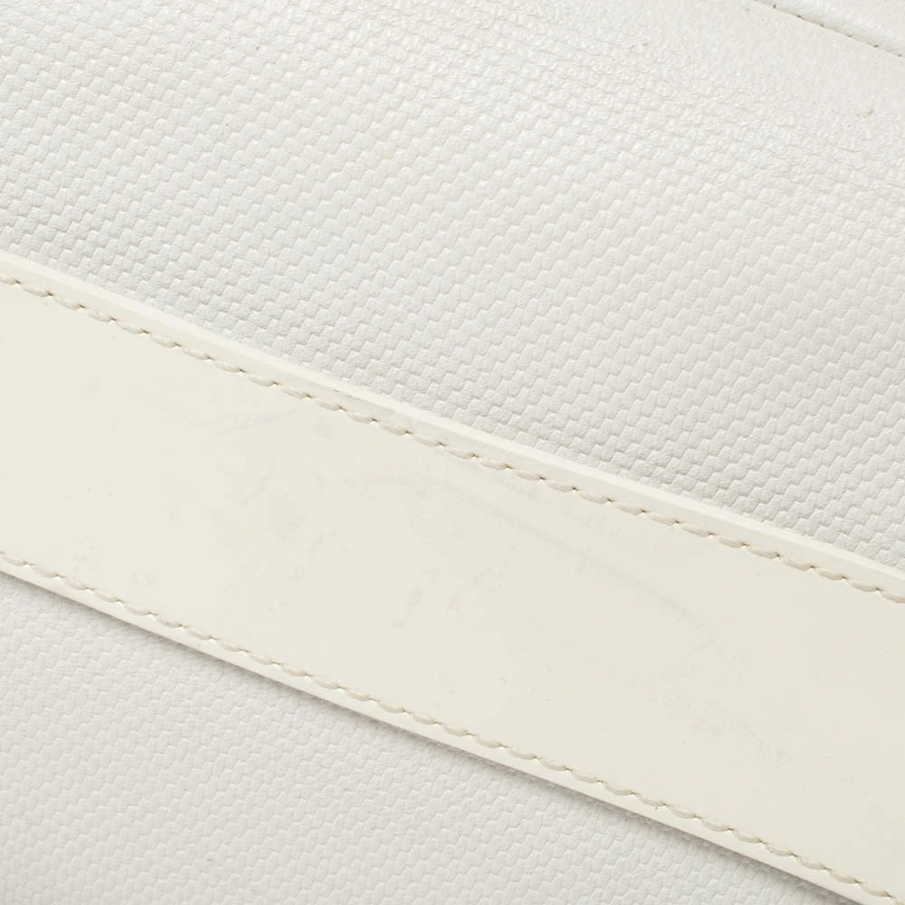 Versace White/Ivory Patent And Leather Cutout Tote For Women 9 Versace White/Ivory Patent And Leather Cutout Tote For Women - Image 9