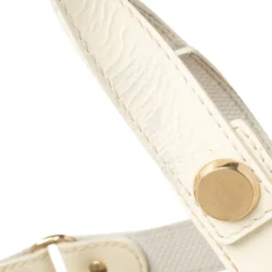 Versace White/Ivory Patent And Leather Cutout Tote For Women 29 Versace White/Ivory Patent And Leather Cutout Tote For Women -Versace Official Website luxury women versace used handbags p390069 007