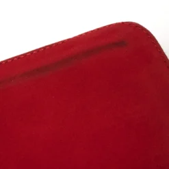 Versace Red Python And Suede Flap Shoulder Bag For Women -Versace Official Website luxury women versace used handbags p391345 011