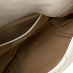 Versace White Quilted Leather Embroidered Barocco Shoulder Bag For Women -Versace Official Website luxury women versace used handbags p396323 007