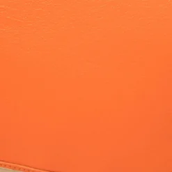 Versace Orange Leather Studded Flap Shoulder Bag For Women 16 Versace Orange Leather Studded Flap Shoulder Bag For Women -Versace Official Website luxury women versace used handbags p401297 012