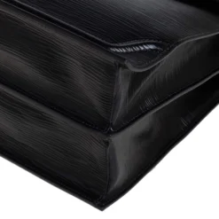 Versace Black Textured Leather Palazzo Empire Tote For Women -Versace Official Website luxury women versace used handbags p408241 010