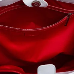 Versace Multicolor Medusa Print Fabric And Patent Leather Front Pocket Tote For Women -Versace Official Website luxury women versace used handbags p416146 002