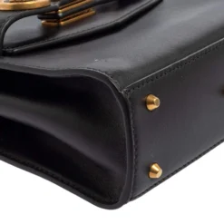 Versace Black Leather Small Icon Top Handle Bag For Women 30 Versace Black Leather Small Icon Top Handle Bag For Women -Versace Official Website luxury women versace used handbags p464175 008