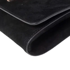 Versace Black Medusa Chain Clutch For Women -Versace Official Website luxury women versace used handbags p471576 003