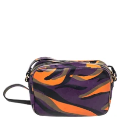 Versace Multicolor Leather Palazzo Medusa Camera Crossbody Bag For Women -Versace Official Website luxury women versace used handbags p473010 003