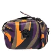 Versace Multicolor Leather Palazzo Medusa Camera Crossbody Bag For Women
