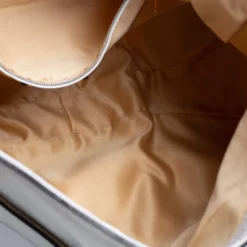 Versace White Pebbled Leather Biker Hobo For Women -Versace Official Website luxury women versace used handbags p475833 013