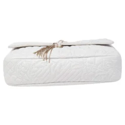 Versace White Leather Vanitas Medea Shoulder Bag For Women -Versace Official Website luxury women versace used handbags p482361 003