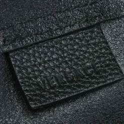 Versace Black Leather Palazzo Medusa Tote For Women -Versace Official Website luxury women versace used handbags p483180 002