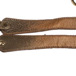 Versace Dark Beige Signature Fabric And Leather Chain Tote For Women -Versace Official Website luxury women versace used handbags p483323 007