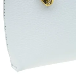 Versace White Leather Small Medusa Clutch For Women -Versace Official Website luxury women versace used handbags p49192 010