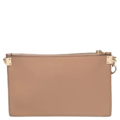 Versace Beige Leather Medusa Wristlet Clutch For Women 14 Versace Beige Leather Medusa Wristlet Clutch For Women -Versace Official Website luxury women versace used handbags p494430 004