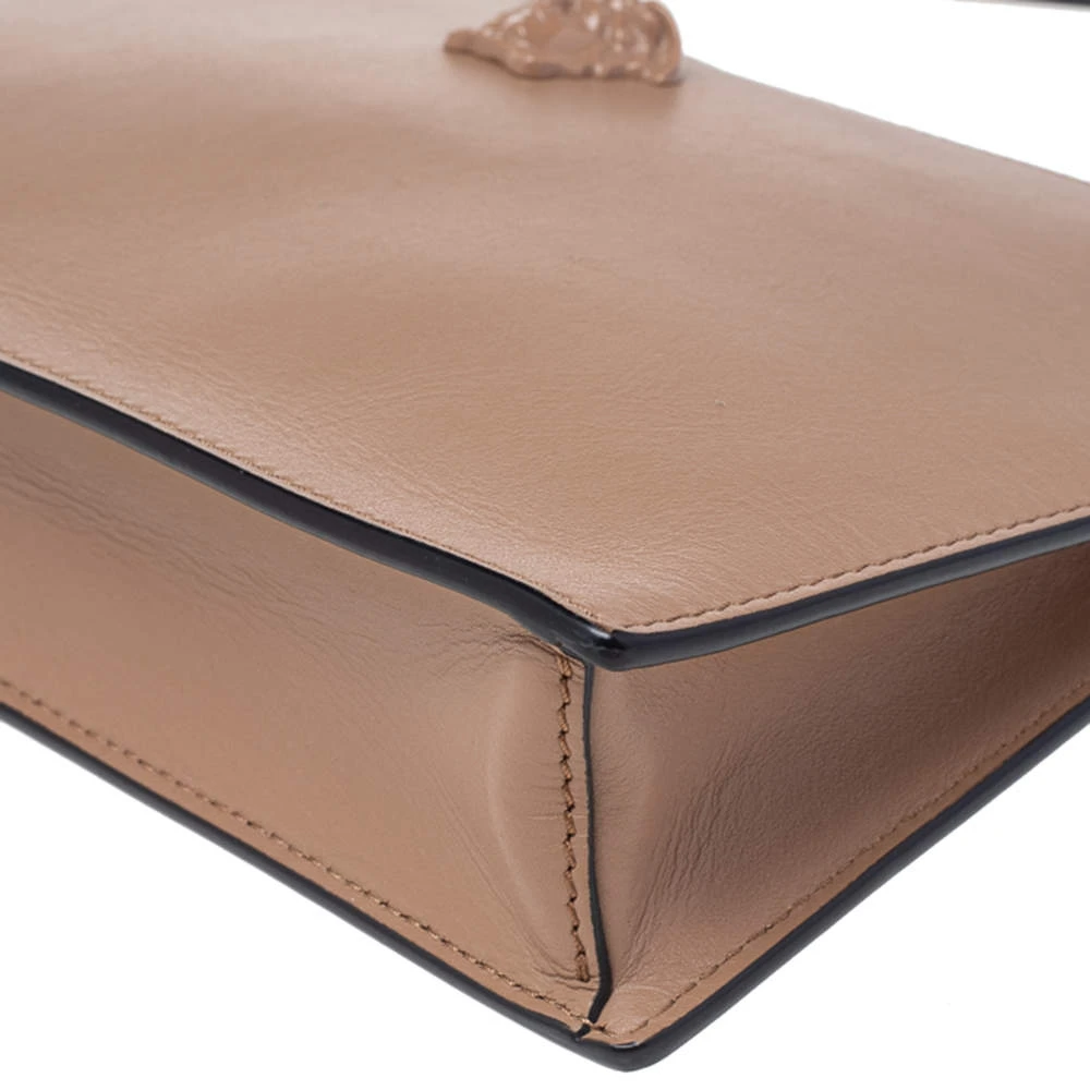 Versace Beige Leather Medusa Wristlet Clutch For Women 11 Versace Beige Leather Medusa Wristlet Clutch For Women - Image 11