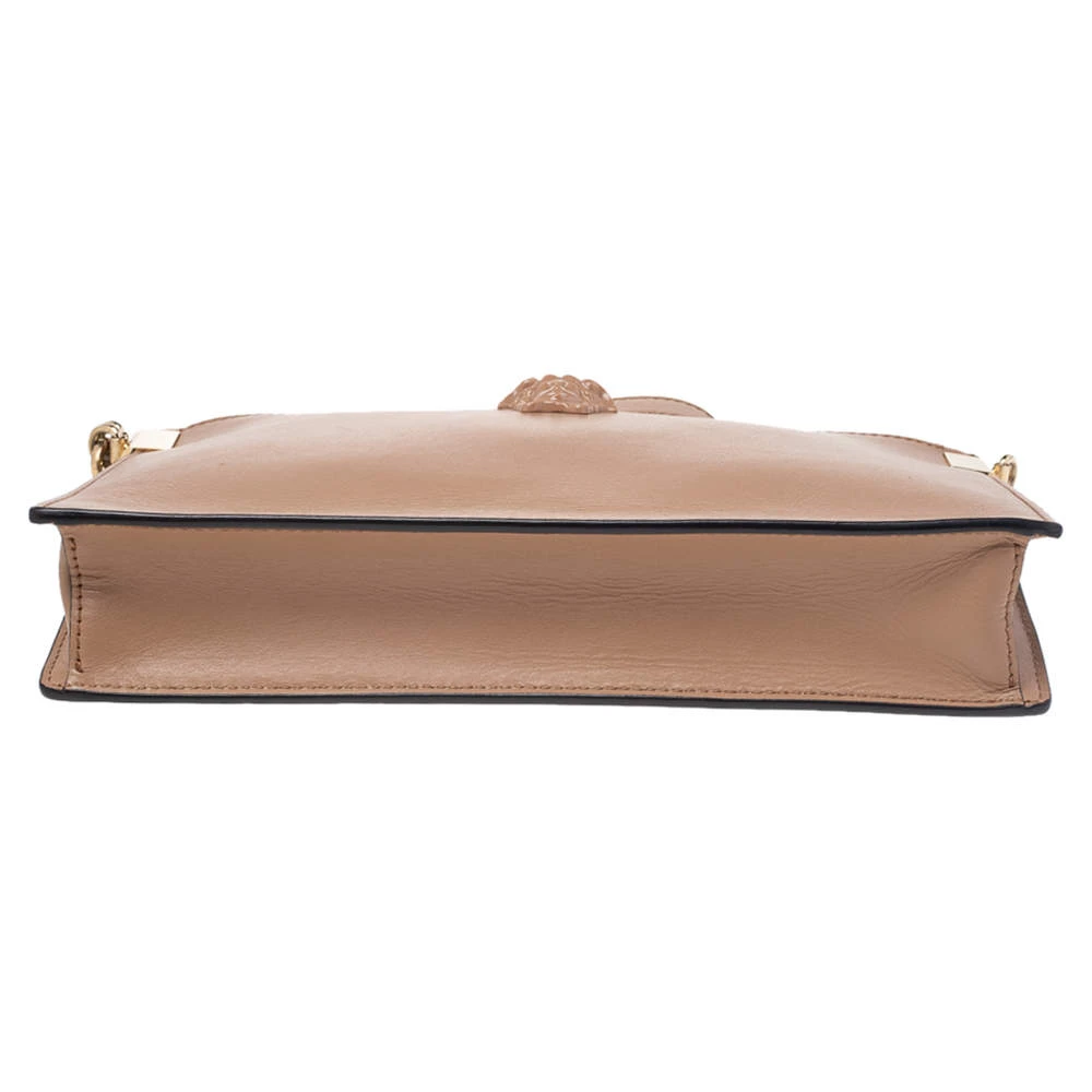Versace Beige Leather Medusa Wristlet Clutch For Women 6 Versace Beige Leather Medusa Wristlet Clutch For Women - Image 6