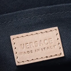 Versace Beige Leather Medusa Wristlet Clutch For Women 18 Versace Beige Leather Medusa Wristlet Clutch For Women -Versace Official Website luxury women versace used handbags p494430 012