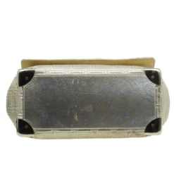 Versace Gold Embossed Leather Flap Shoulder Bag For Women 21 Versace Gold Embossed Leather Flap Shoulder Bag For Women -Versace Official Website luxury women versace used handbags p50037 0005