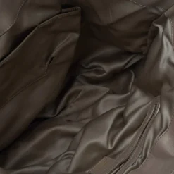 Versace Beige Perforated Leather Tassel Shoulder Bag For Women -Versace Official Website luxury women versace used handbags p514447 002