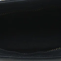 Gianni Versace Black Leather Vintage Studs Medusa Shoulder Bag For Women -Versace Official Website luxury women versace used handbags p51719 015