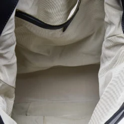 Versace Black Leather Shoulder Bag For Women -Versace Official Website luxury women versace used handbags p542420 002