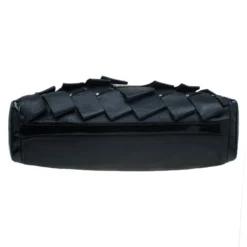 Versace Black Leather Vanitas Shopping Tote For Women -Versace Official Website luxury women versace used handbags p54752 005