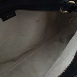 Versace Black Leather Vanitas Shopping Tote For Women -Versace Official Website luxury women versace used handbags p54752 013