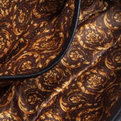 Versace Black Leather Vanitas Medea Shoulder Bag For Women -Versace Official Website luxury women versace used handbags p556043 012