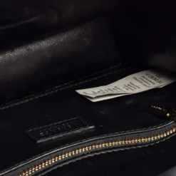 Versace Black Patent Leather Young Medusa Chain Crossbody Bag For Women -Versace Official Website luxury women versace used handbags p562170 003