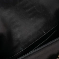 Versace Black Leather D Signature Medusa Shoulder Bag For Women -Versace Official Website luxury women versace used handbags p566531 012