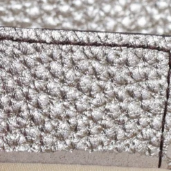 Versace Silver/Beige Woven Leather And Suede Medusa Fringe Shoulder Bag For Women -Versace Official Website luxury women versace used handbags p567315 014