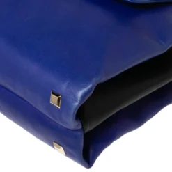 Versace Blue Leather Medusa Flap Top Handle Bag For Women 25 Versace Blue Leather Medusa Flap Top Handle Bag For Women -Versace Official Website luxury women versace used handbags p569988 009