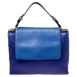 Versace Blue Leather Medusa Flap Top Handle Bag For Women 16 Versace Blue Leather Medusa Flap Top Handle Bag For Women -Versace Official Website luxury women versace used handbags p569988 014