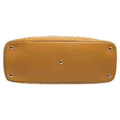 Versace Beige Quilted Leather Athena Vanitas Satchel For Women -Versace Official Website luxury women versace used handbags p575318 009