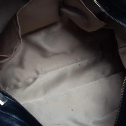 Versace Black Leather Studded Tote For Women -Versace Official Website luxury women versace used handbags p578144 002