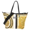 Versace Multicolor Medusa Print Nylon Diaper Tote For Women