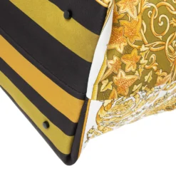 Versace Multicolor Medusa Print Nylon Diaper Tote For Women -Versace Official Website luxury women versace used handbags p599447 010