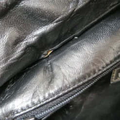 Versace Black Pebbled Leather Medusa Tote For Women -Versace Official Website luxury women versace used handbags p60411 004