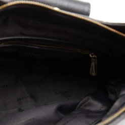 Versace Black Leather Medusa Satchel For Women -Versace Official Website luxury women versace used handbags p622577 007