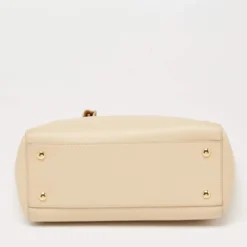 Versace Beige Leather Medusa Top Handle Bag For Women -Versace Official Website luxury women versace used handbags p626222 007