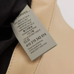 Versace Beige Leather Medusa Top Handle Bag For Women -Versace Official Website luxury women versace used handbags p626222 012